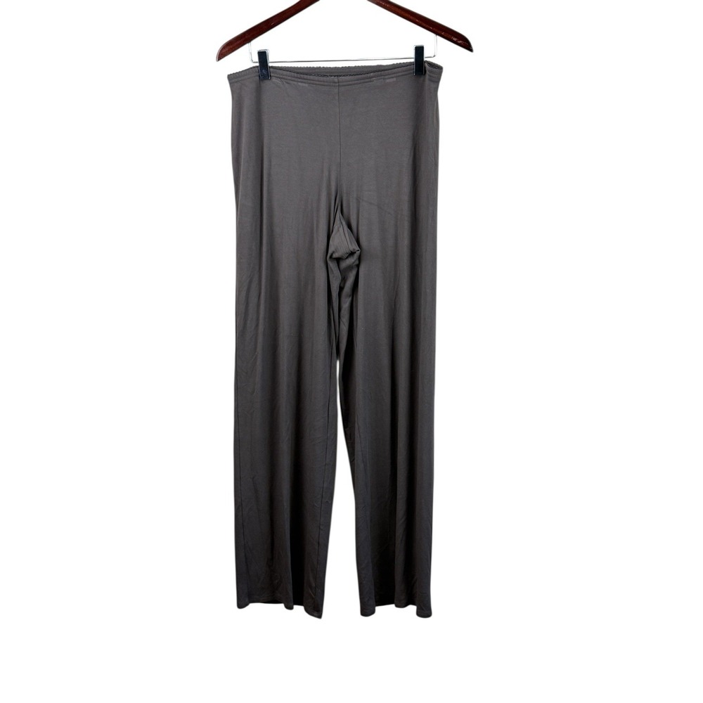 J Jill Wearever Collection Full Leg Cropped Pants Womens Small S Brown